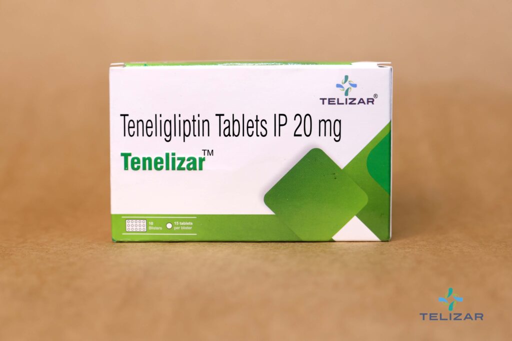 Tenelizar 20 mg Tablet Teneligliptin Hydrobromide Hydrate IP