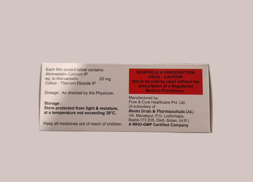 Atorzar 20 (Atorvastatin 20 mg)