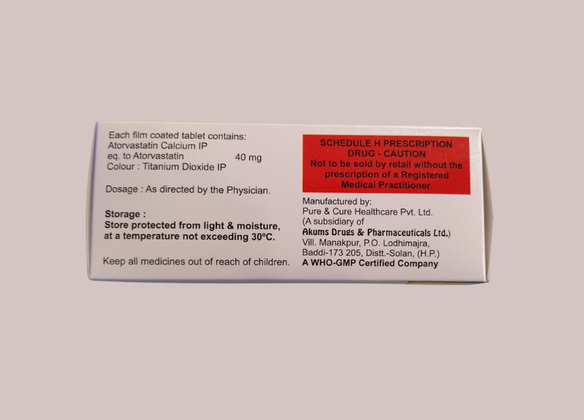 Atorzar 40 (Atorvastatin 40 mg)