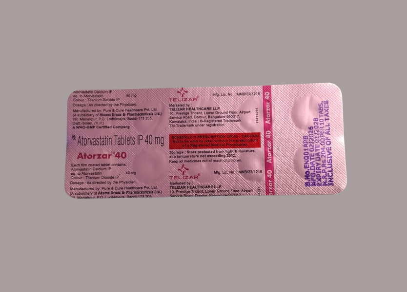 Atorzar 40 (Atorvastatin 40 mg)